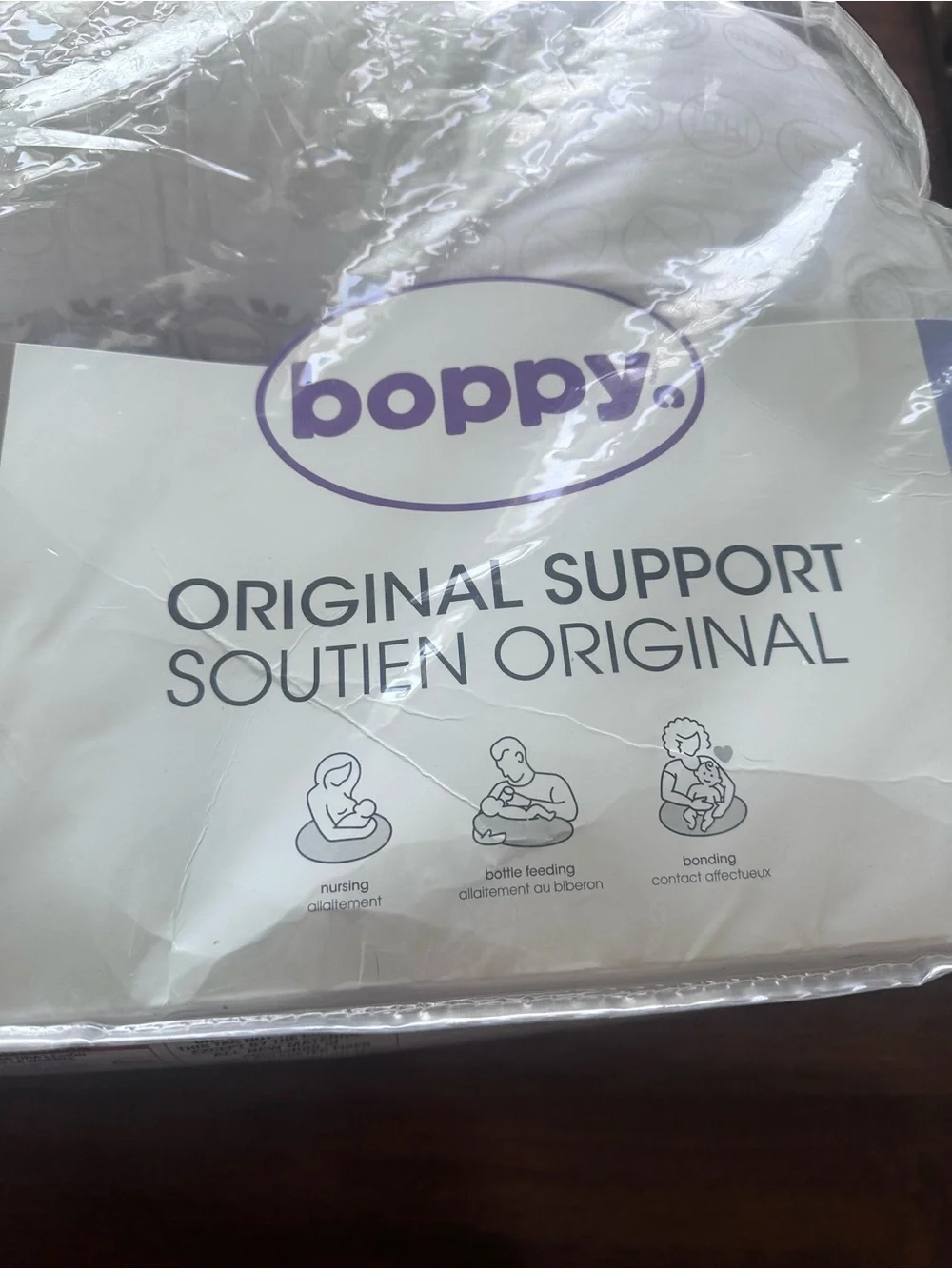 Boppy White Nursing Support Pillow
